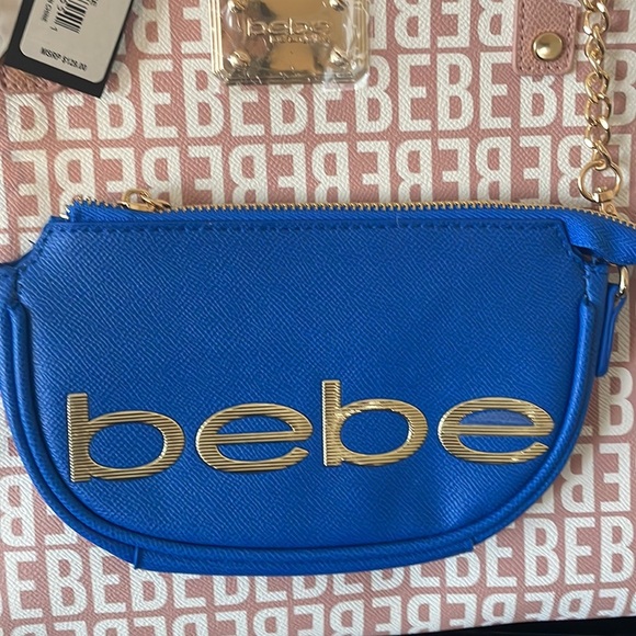 Women’s James 2 Piece Tote Blush Logo/ Blue - Picture 3 of 13
